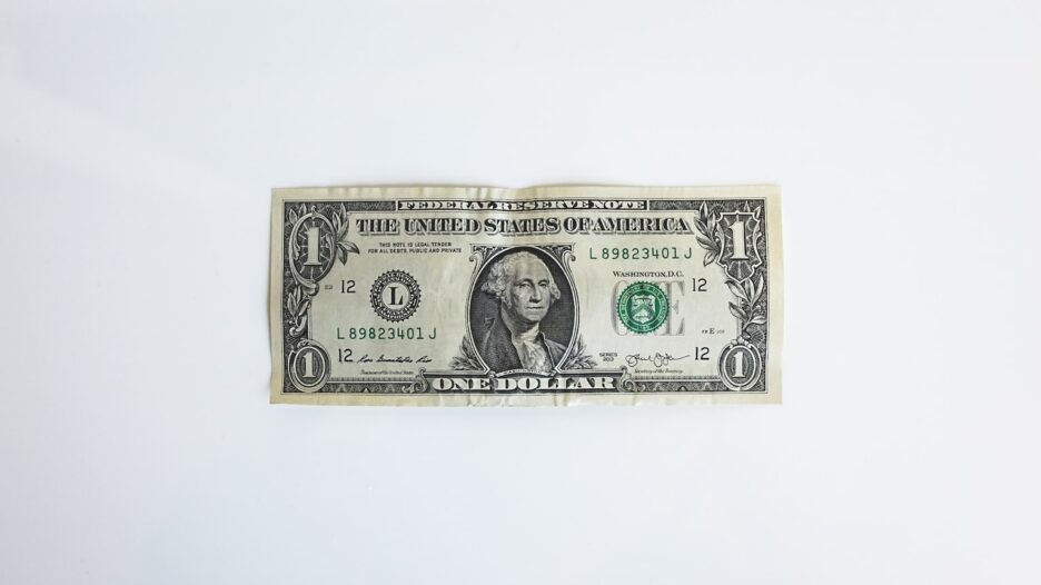 1 U.S. dollar banknote